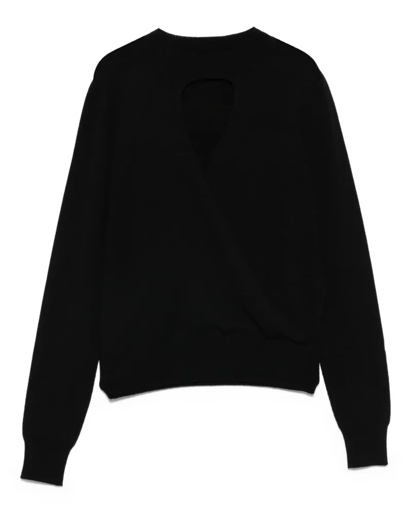 Twin-Set Zwillings -Sweatern schwarz Black