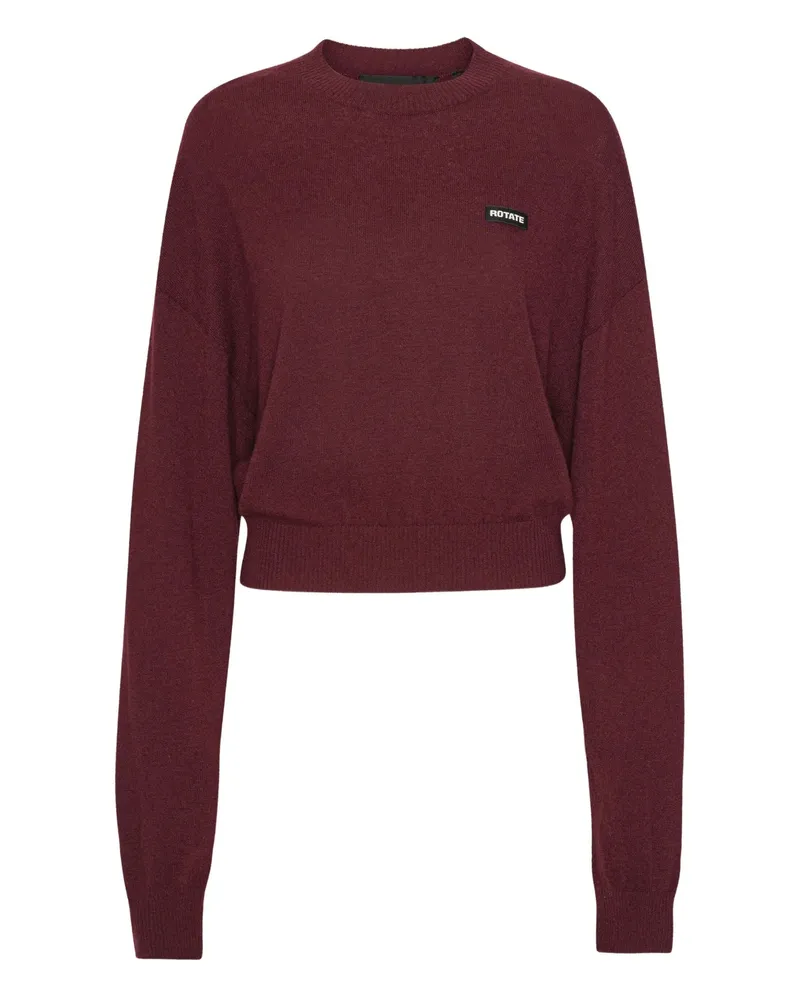 ROTATE Birger Christensen Sweatern rot drehen Red