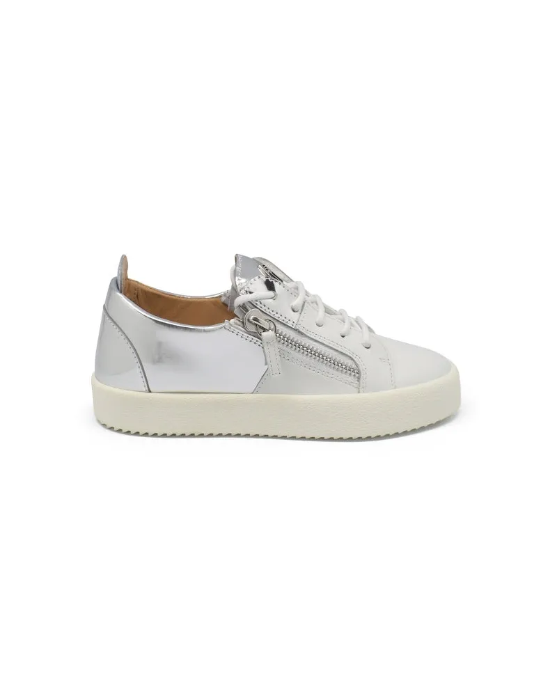 Giuseppe Zanotti Doppel -Turnschuhe White