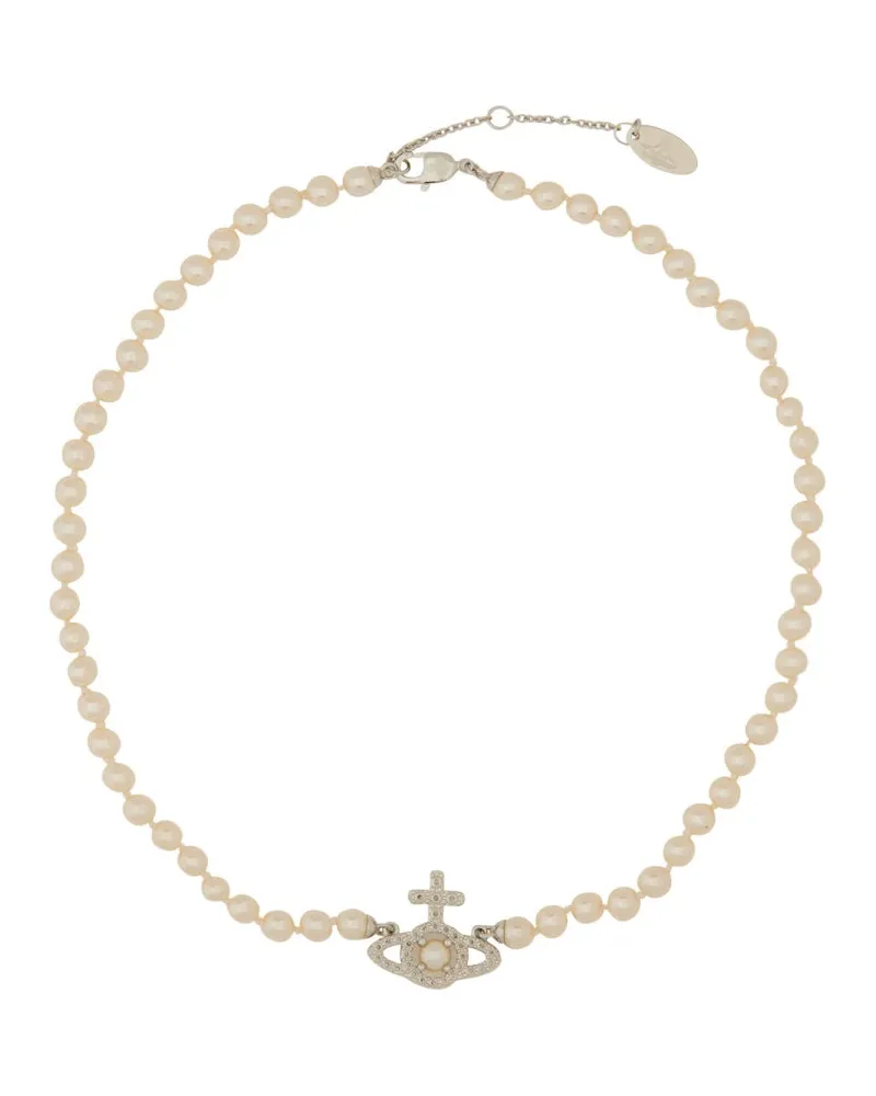 Vivienne Westwood Olympia" Halskette Silver