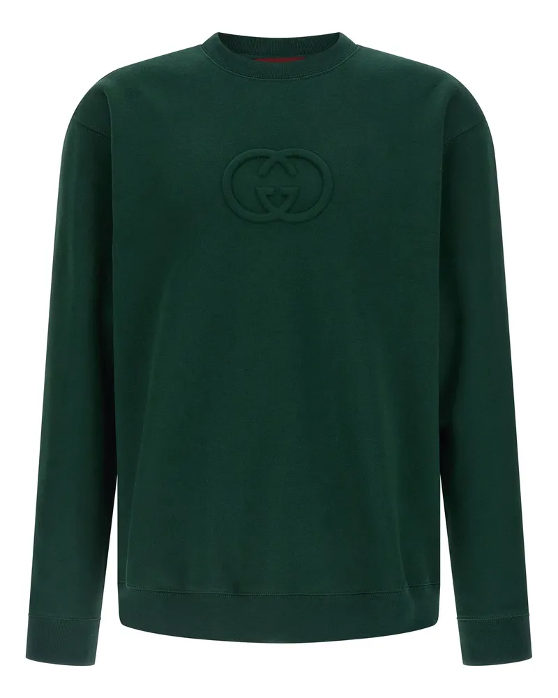 Gucci Sweatshirt „Incrocio Gg Green
