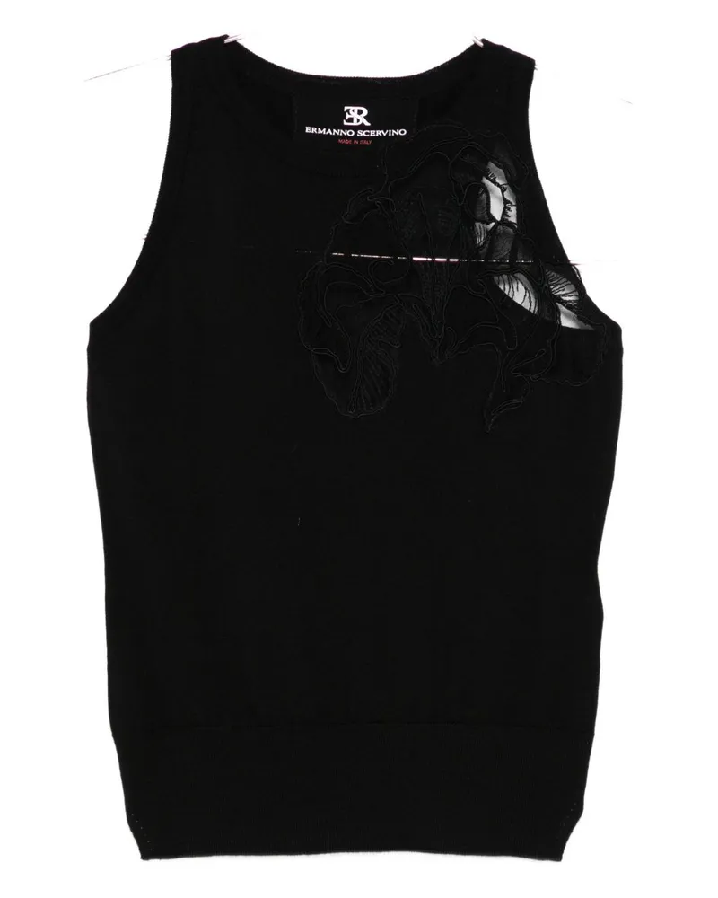 Ermanno Scervino WOLL TANKTIP Black