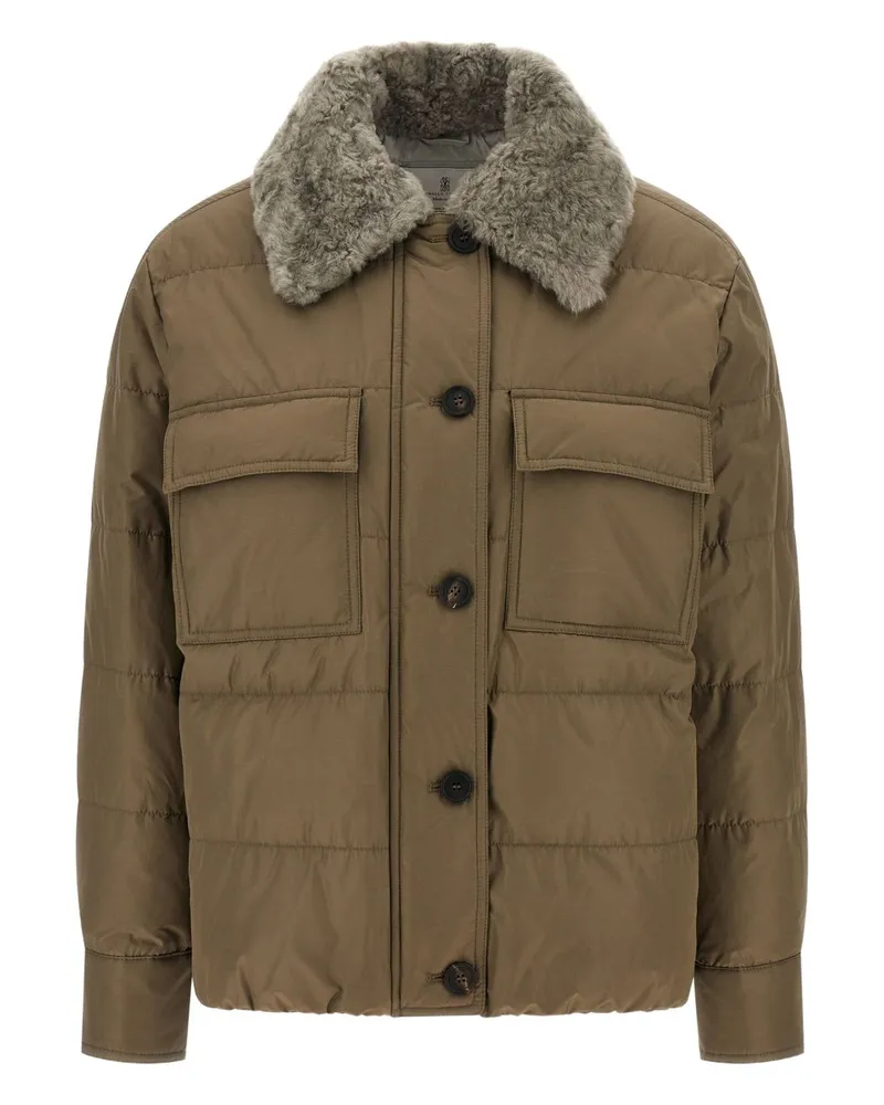 Brunello Cucinelli Mäntel braun Brown