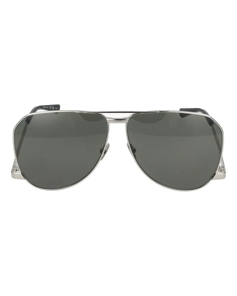 Saint Laurent Sonnenbrille  SL 690 Staub 002 Silber Silber Grau /11/140 002