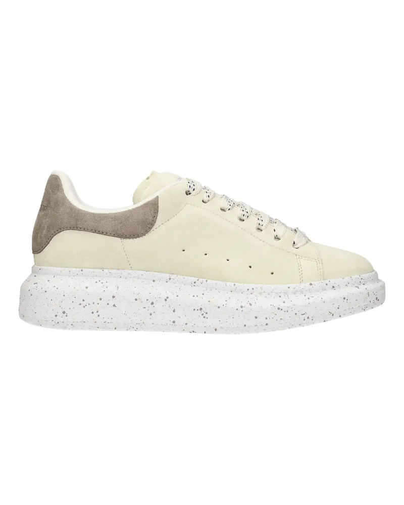 Alexander McQueen Sneakers übergroße Männer Wildleder Beige/Sasso -