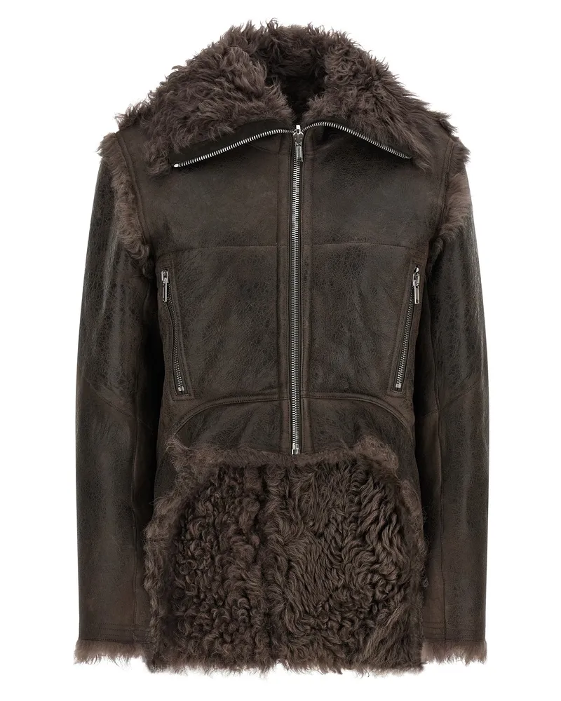 Rick Owens Exploder“-Jacke Brown