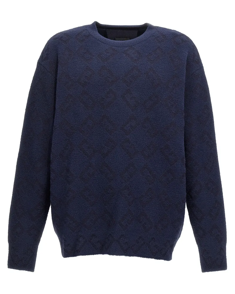 Givenchy Logo Stickpullover Blue