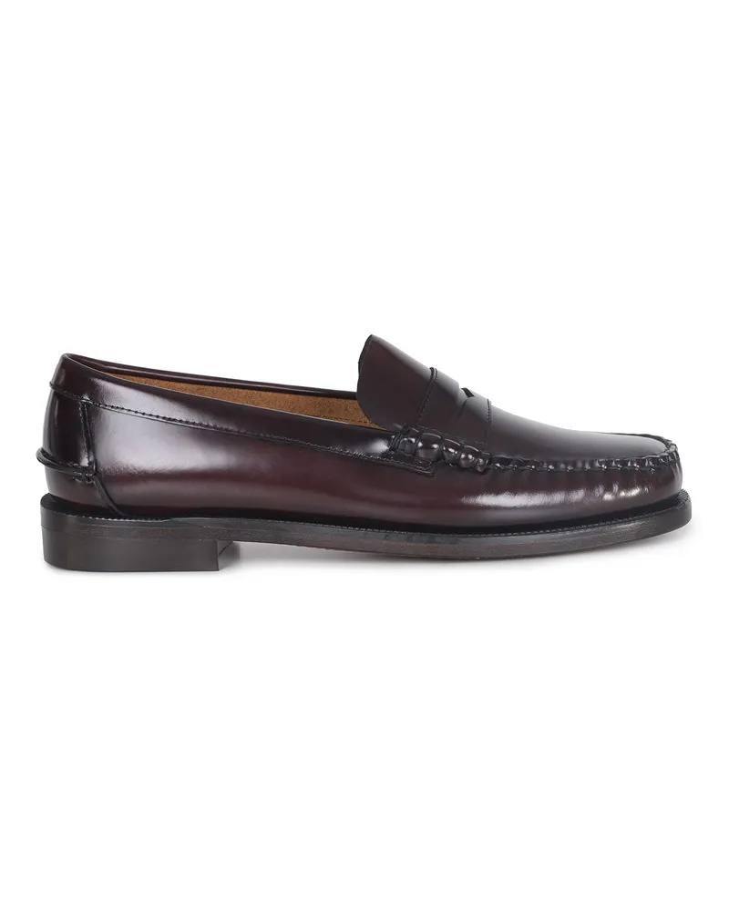 Sebago Klassiker Dan' Moccasin aus Leder Brown