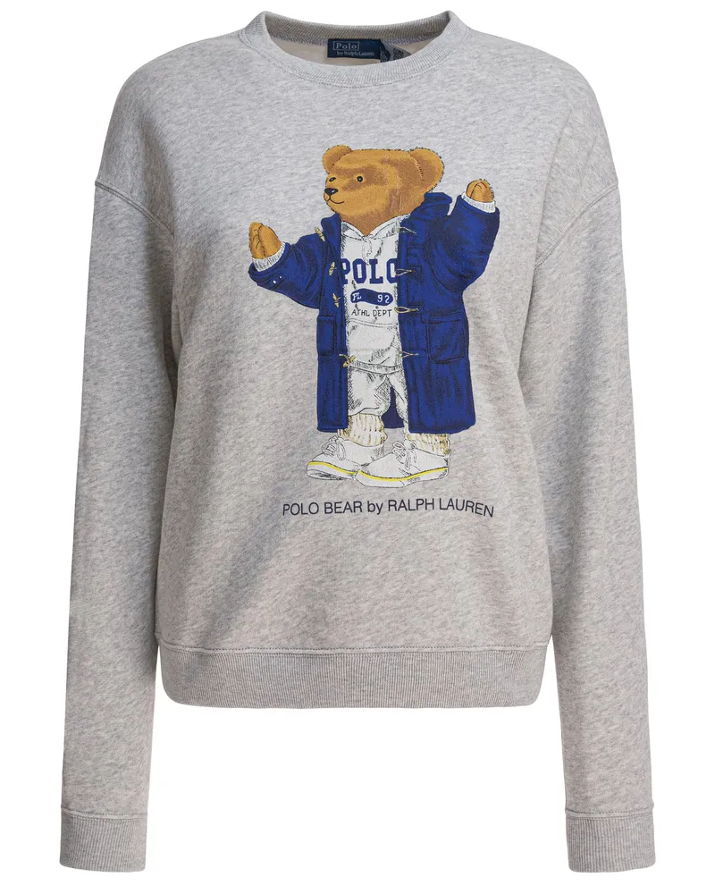 Ralph Lauren Polo Bear“-Sweatshirt Grey