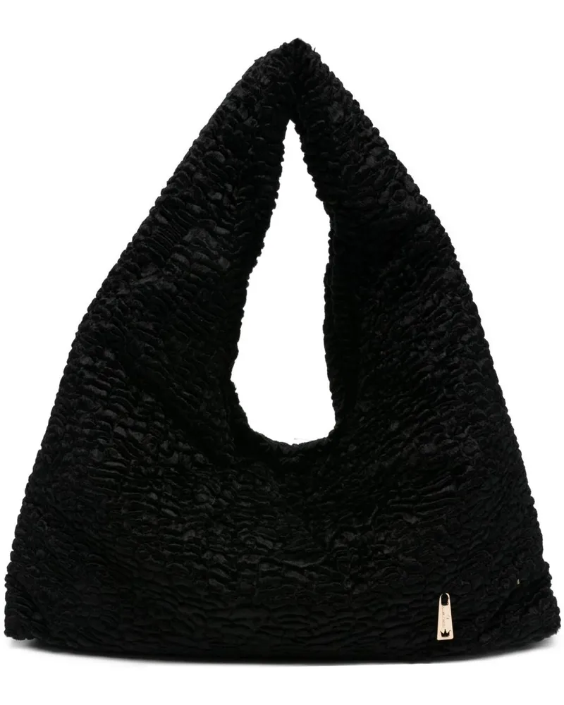 La Milanesa Lisa Medium Umhängetasche Black
