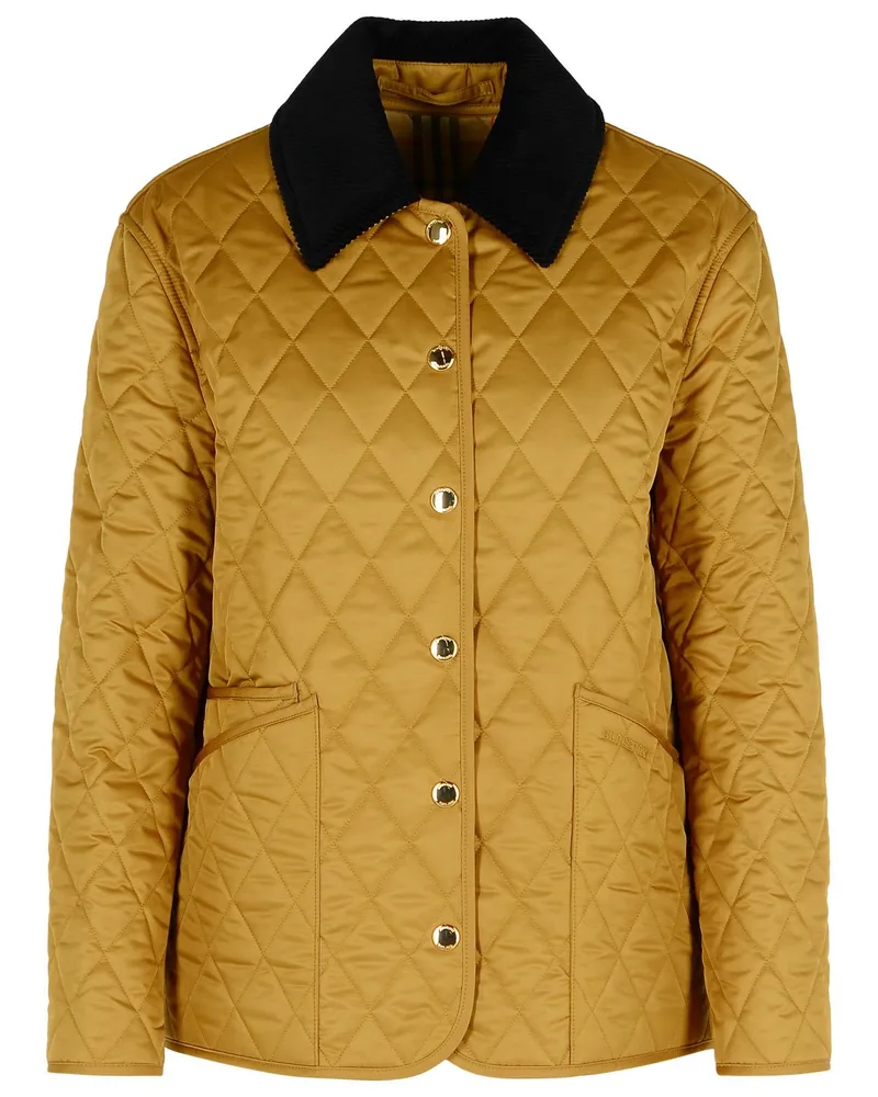 Burberry Dranelefd' beige Polyesterjacke Beige