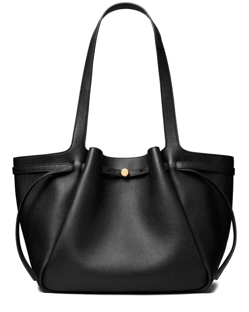 Tory Burch Romy Leder Tasche Black