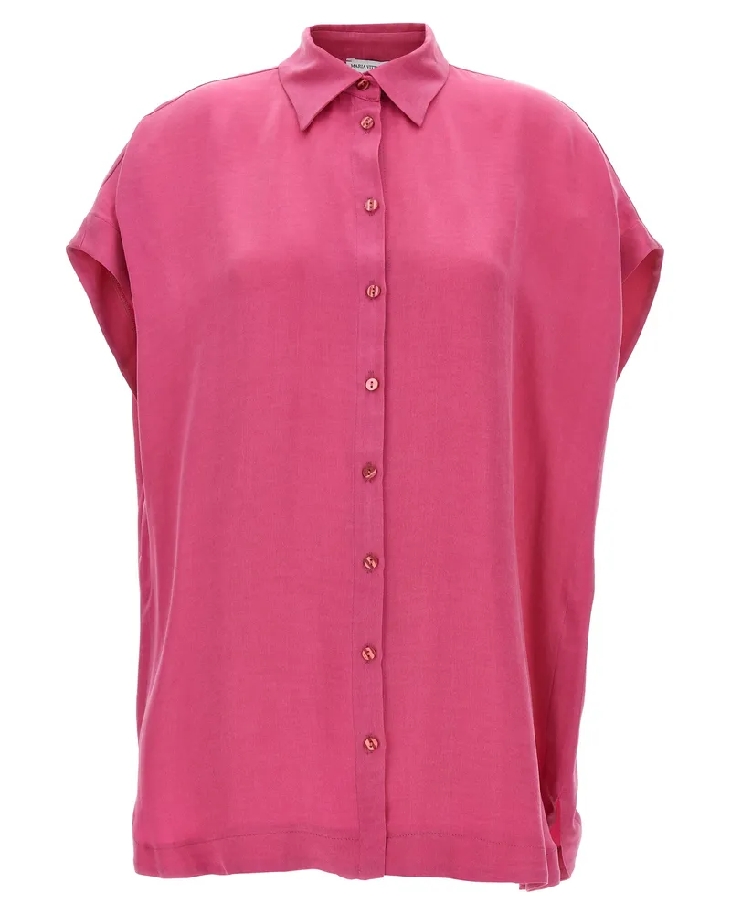 MVP Wardrobe MVP -Garderobe 'Santa Viscose' Shirt Fuchsia