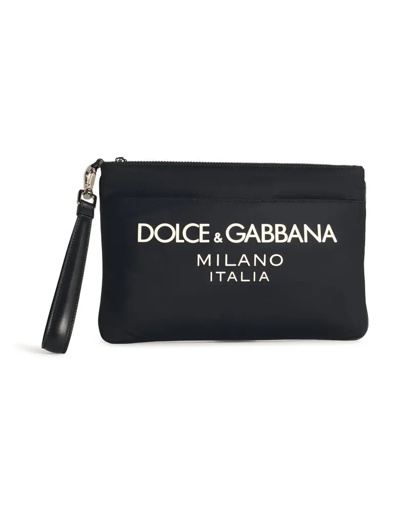 Dolce & Gabbana Black Nylon Schönheit Black