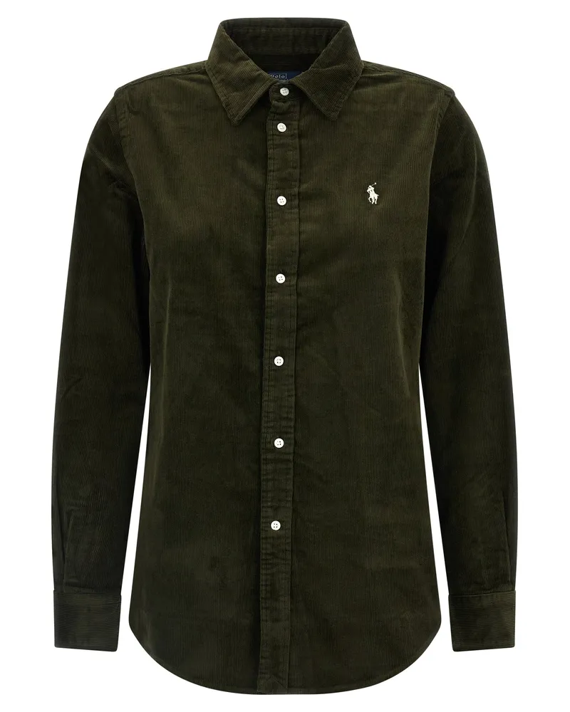 Ralph Lauren Velvet -Hemd Green
