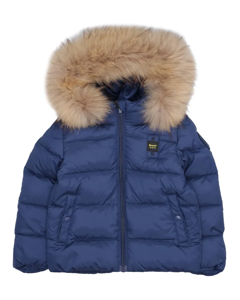 Blauer mäntel blau Blue
