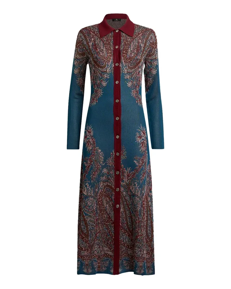 Etro Kleider Mehrfarbig Multicolour