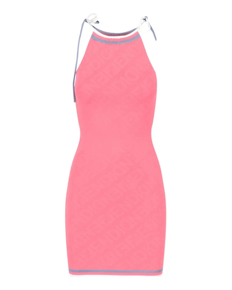 Fendi Mini Kleid Pink