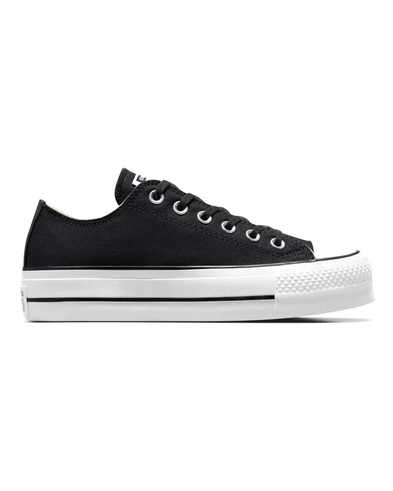 Converse Sneaker Chuck Taylor All Star Platform Canvas Nero/Bianco Black
