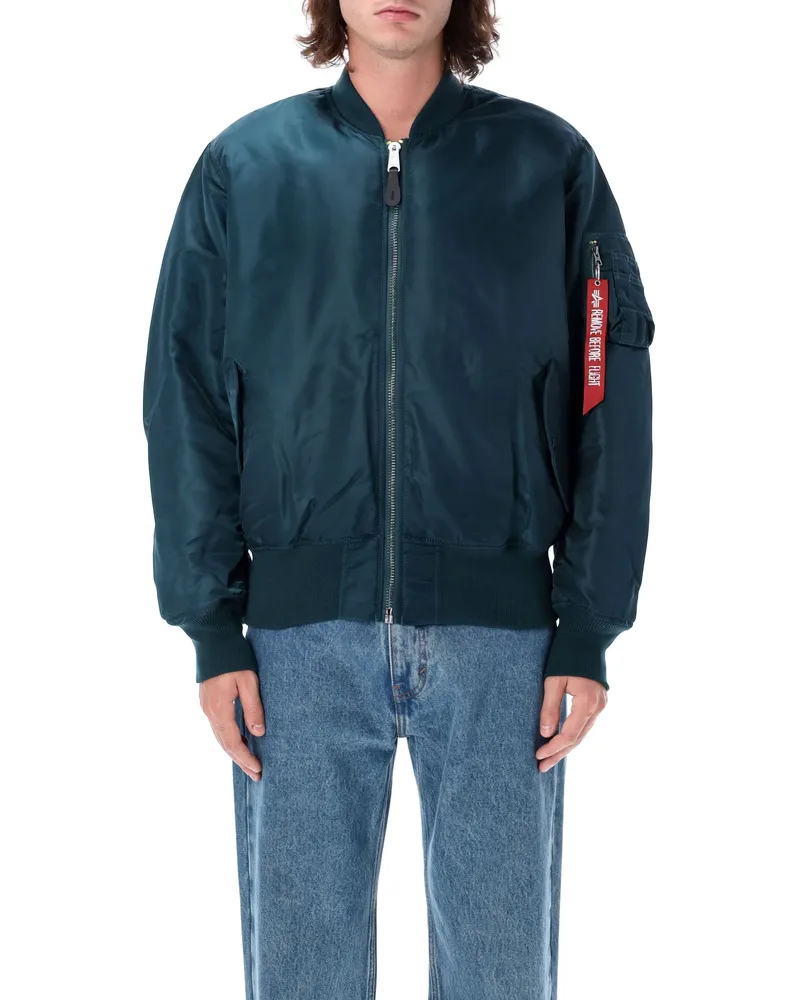 Alpha Industries Mäntel Blau Blue