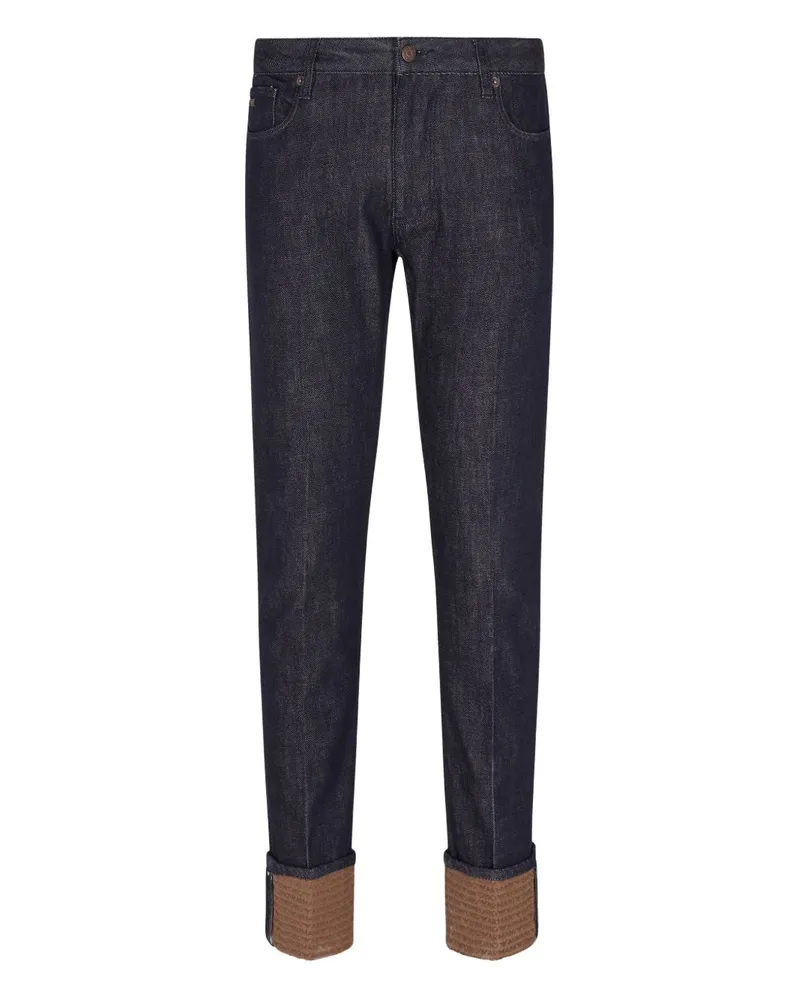 Emporio Armani Denim Cotton Jeans Blue