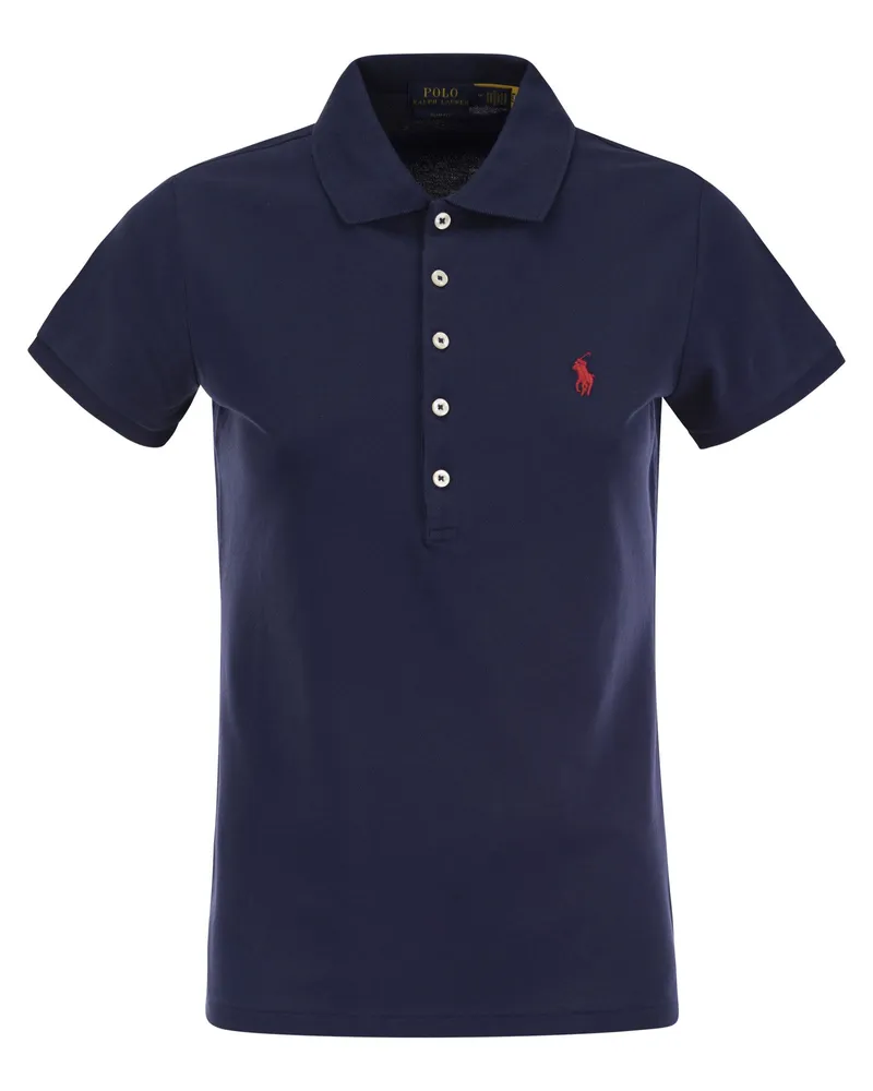 Ralph Lauren Baumwollpolohemd Navy