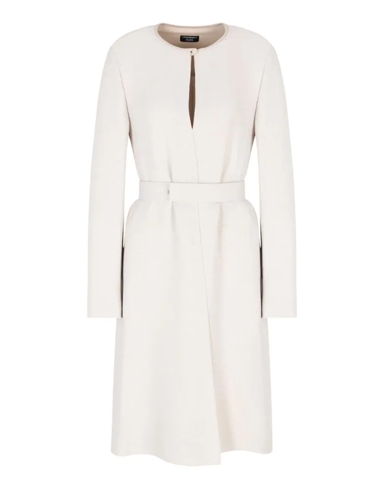 Emporio Armani Kleider weiß White