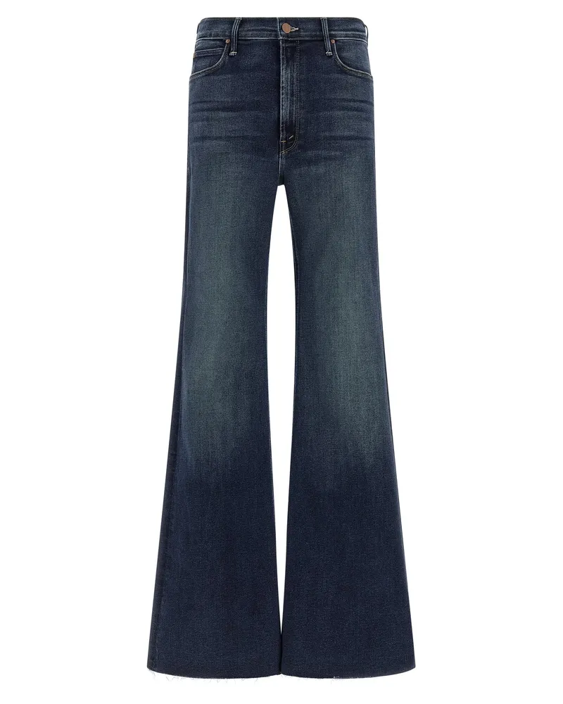 Mother Mutter 'The Doozy Fray' Jeans Blue