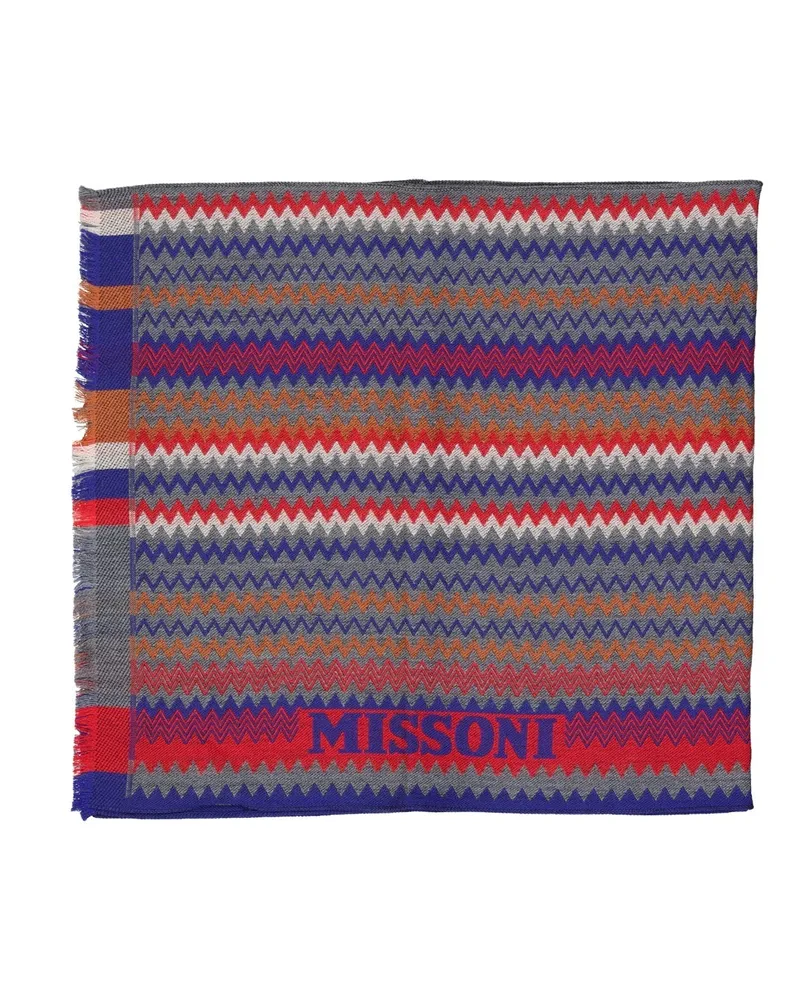 Missoni Missoni Wollschal Blue
