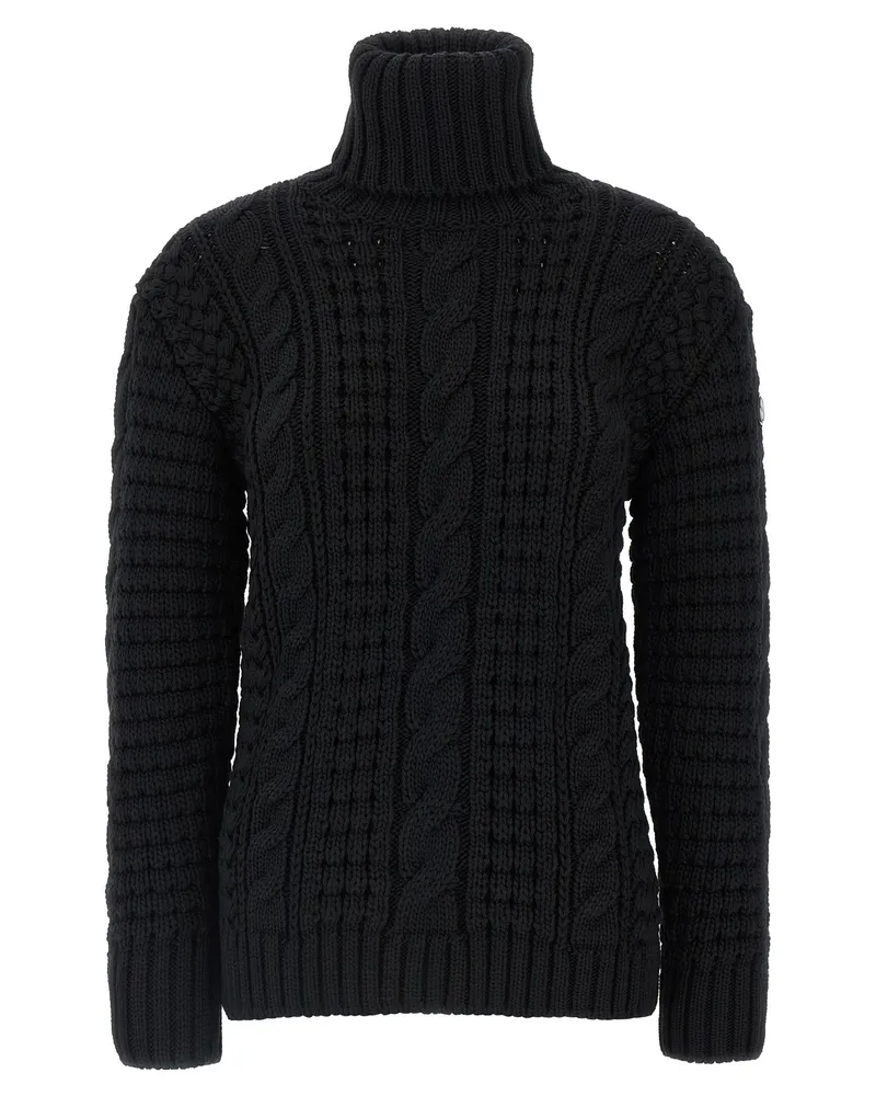 Moncler Moncler x Edward ENNING TRICOT TRICOT TRICOTSPIEZEL SWEATER Black