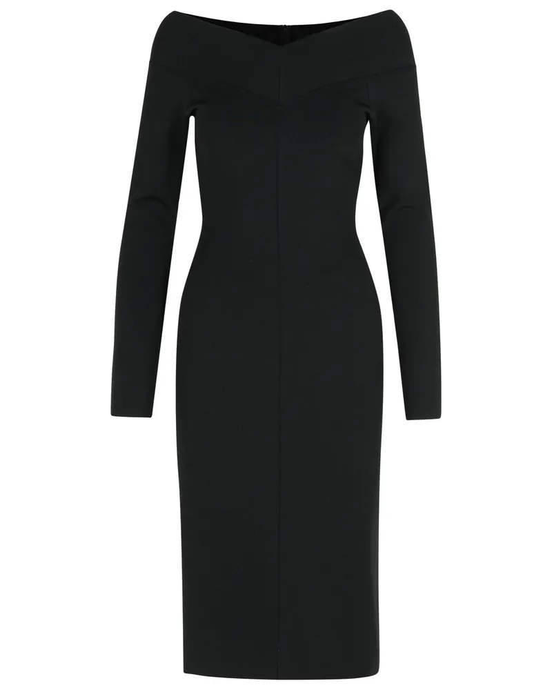 Stella McCartney Black Viskose Mischkleid Black