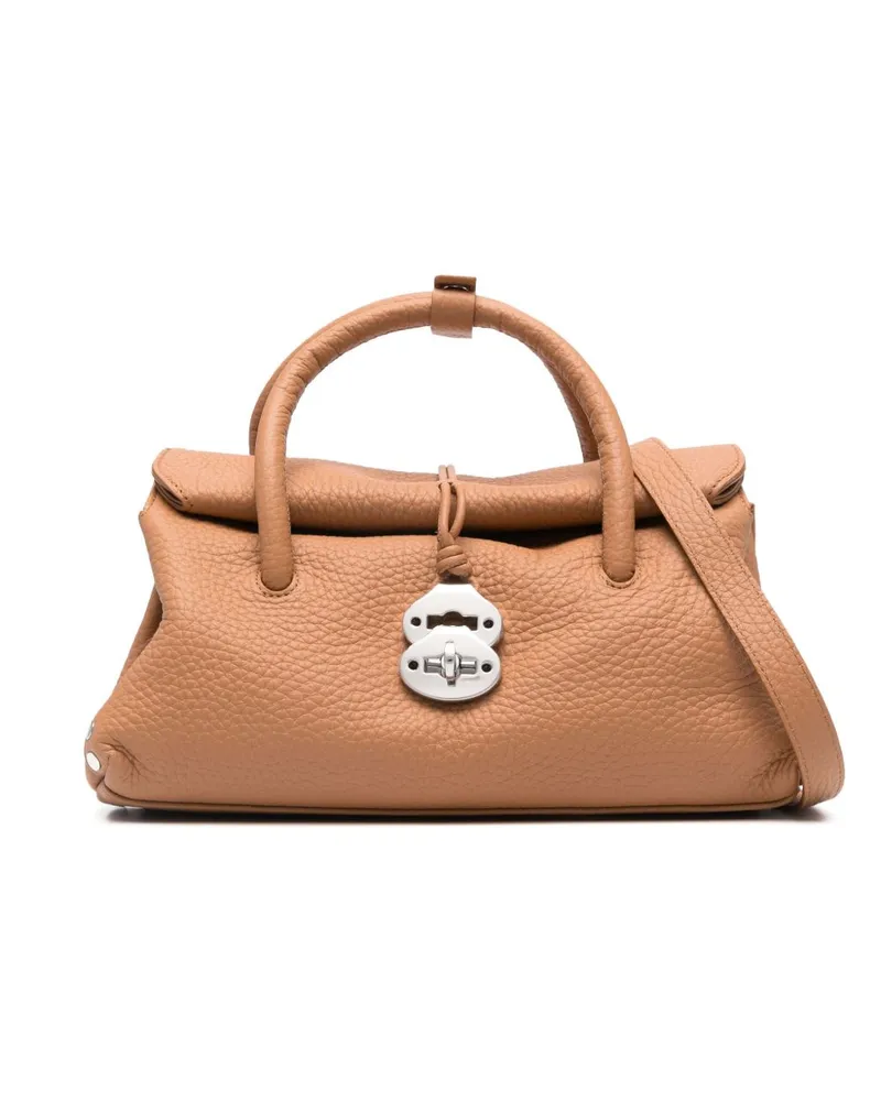 Zanellato Dotta Centauro kleine Lederhandtasche Leather