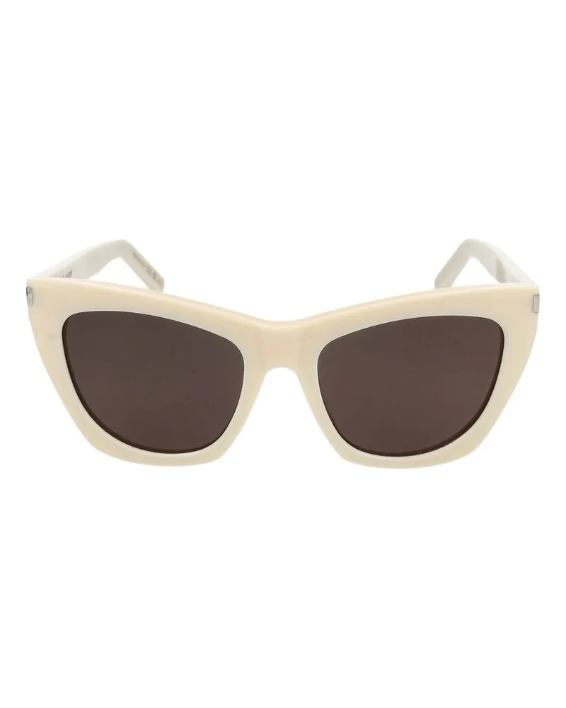 Saint Laurent Sonnenbrille  SL 214 Kate 035 Elfenbein Elfenbein Schwarz /20/145 035