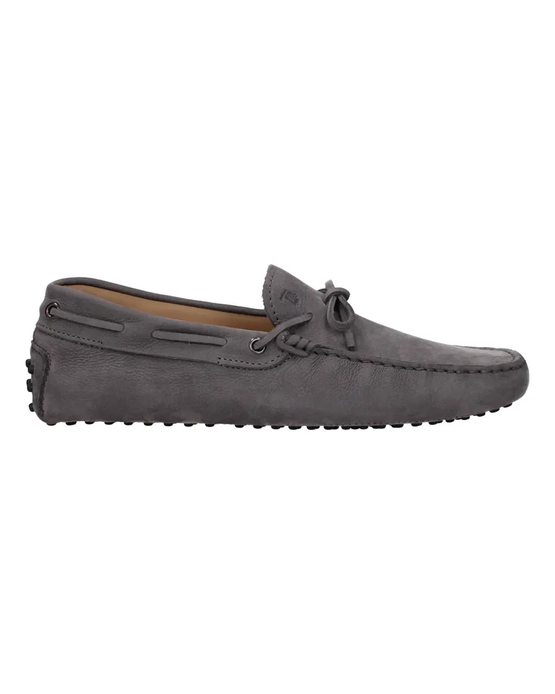 TOD'S Tod 's Mocassini Mann Wildleder Grau/Stein -