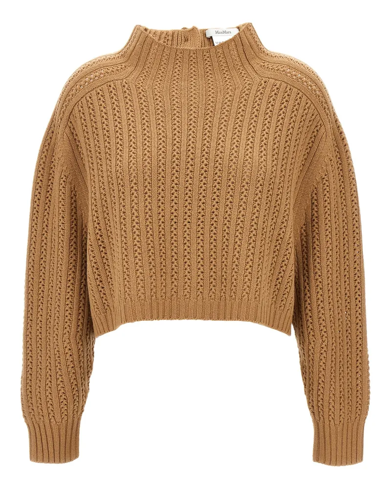 Max Mara Hodeida' Cardigan Beige