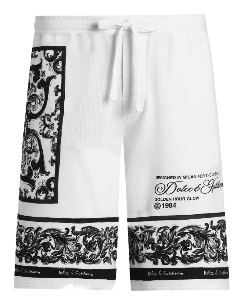 Dolce & Gabbana Baumwollshorts mit Logo Hx5dq