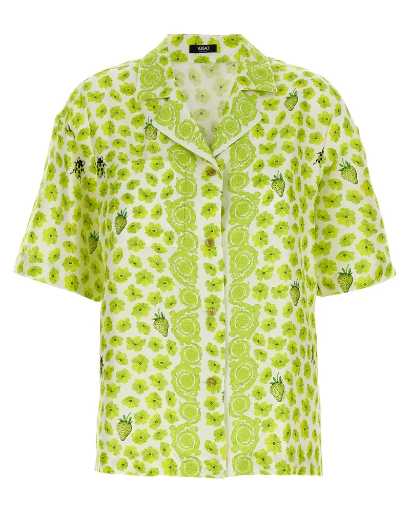 Versace Strawberry Garden' Hemd Multicolor
