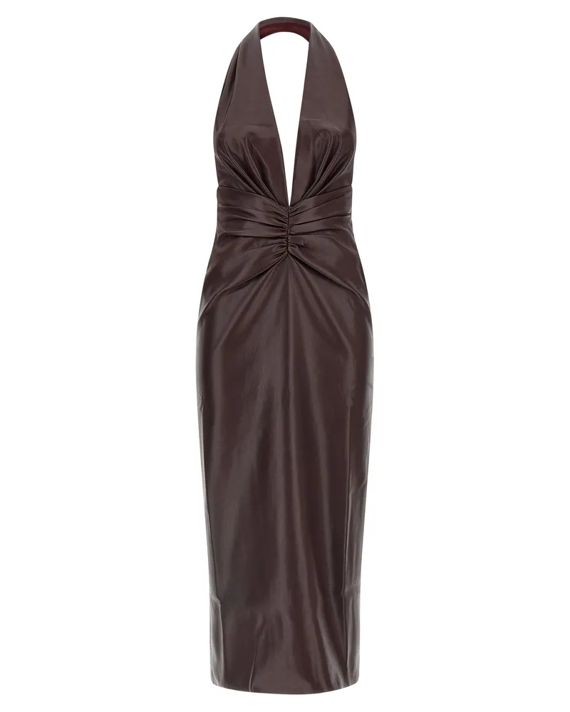 ANDAMANE Das Andamane 'Zendaya' Kleid Bordeaux