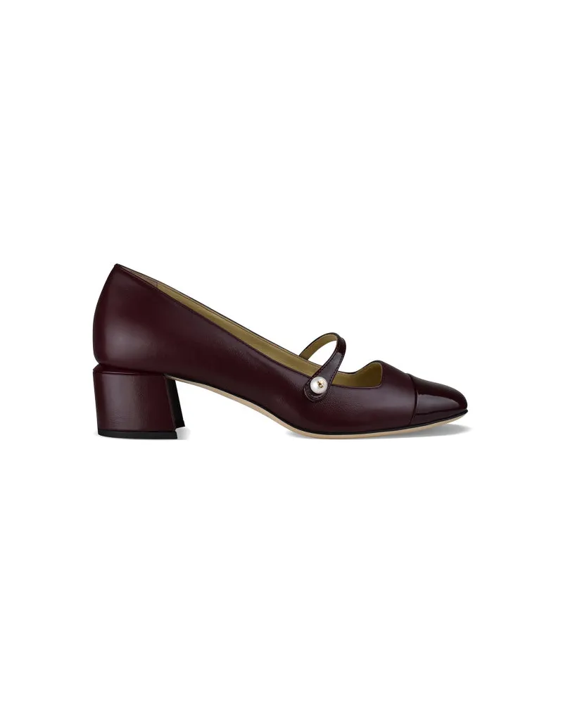 Jimmy Choo Elisa 45 Pumpen Burgundy