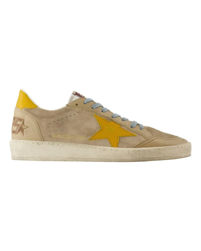 Golden Goose Ballstar Sneakers  Deluxe Marke Leder Beige Beige