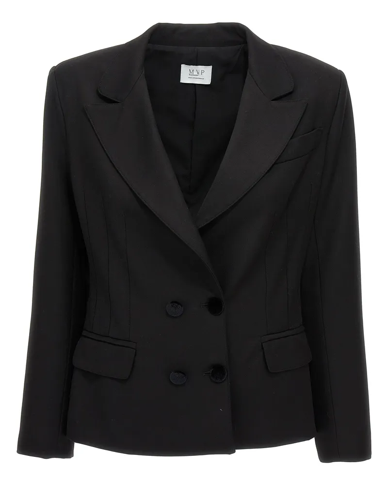 MVP Wardrobe MVP -Garderobe 'Verri' Blazer Schwarz