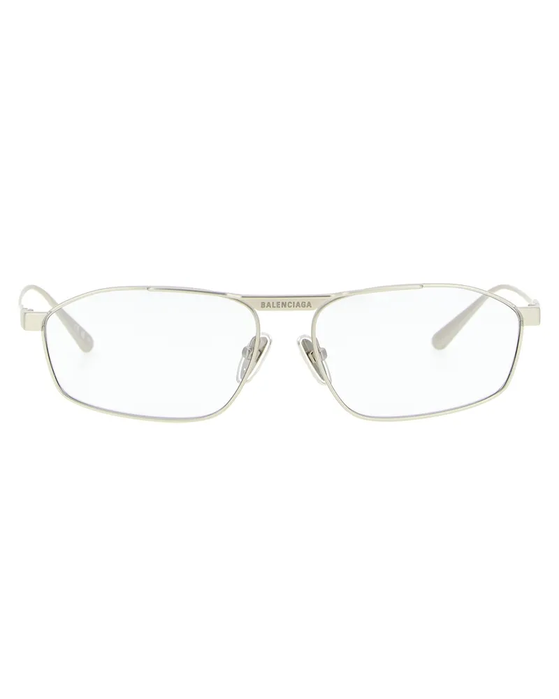 Balenciaga Tag 3.0“ Sonnenbrille Silver