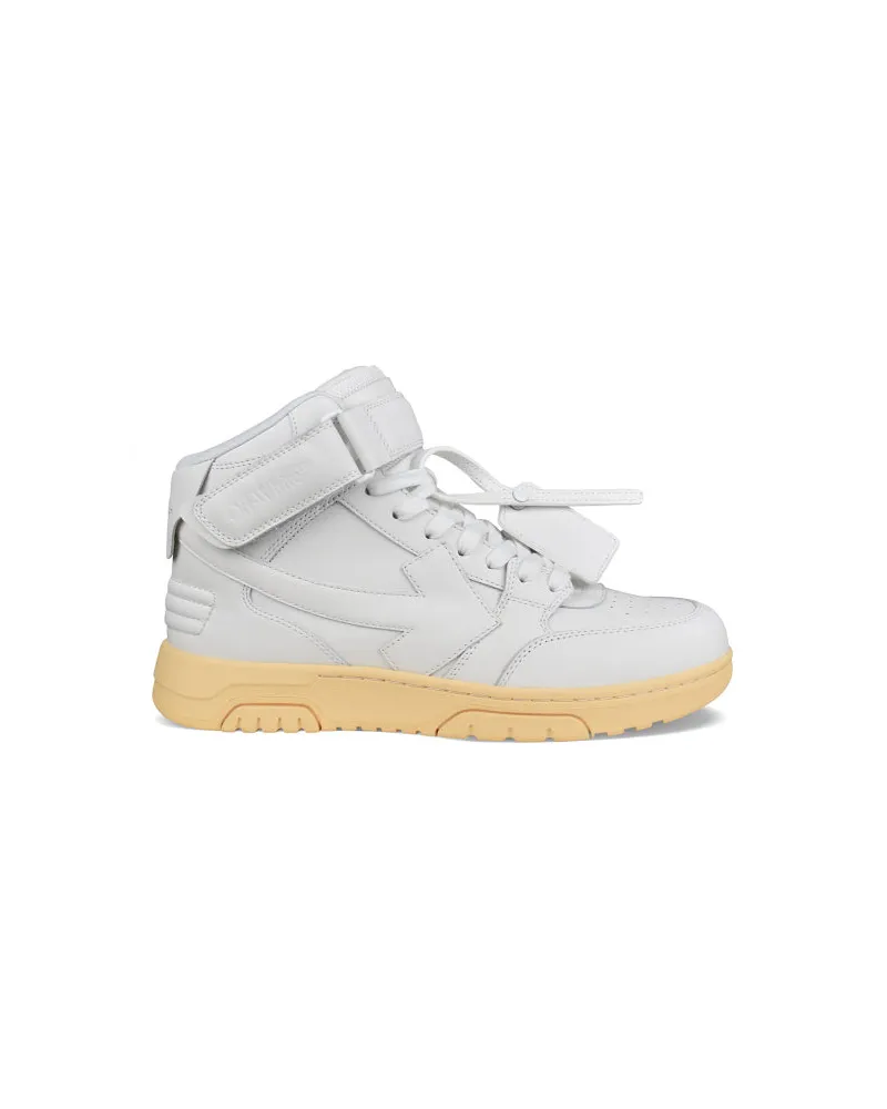 OFF-WHITE Out Of Off Office Mid -Turnschuhe White