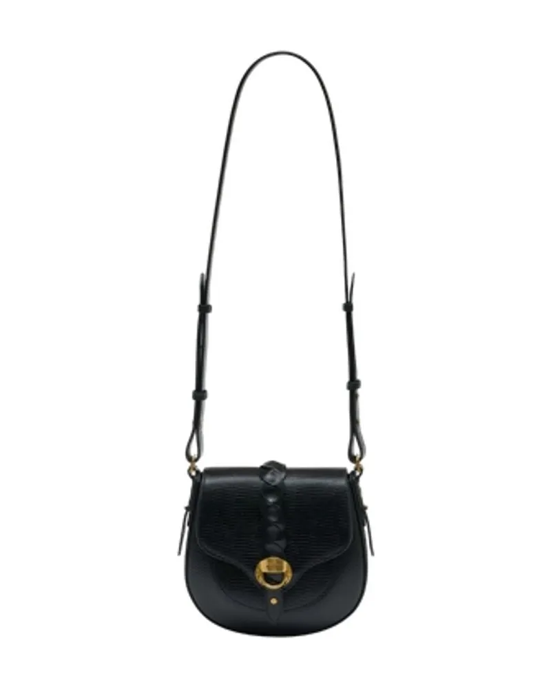 Isabel Marant Altay Small Ga Umhängetasche  Leder Schwarz Schwarz