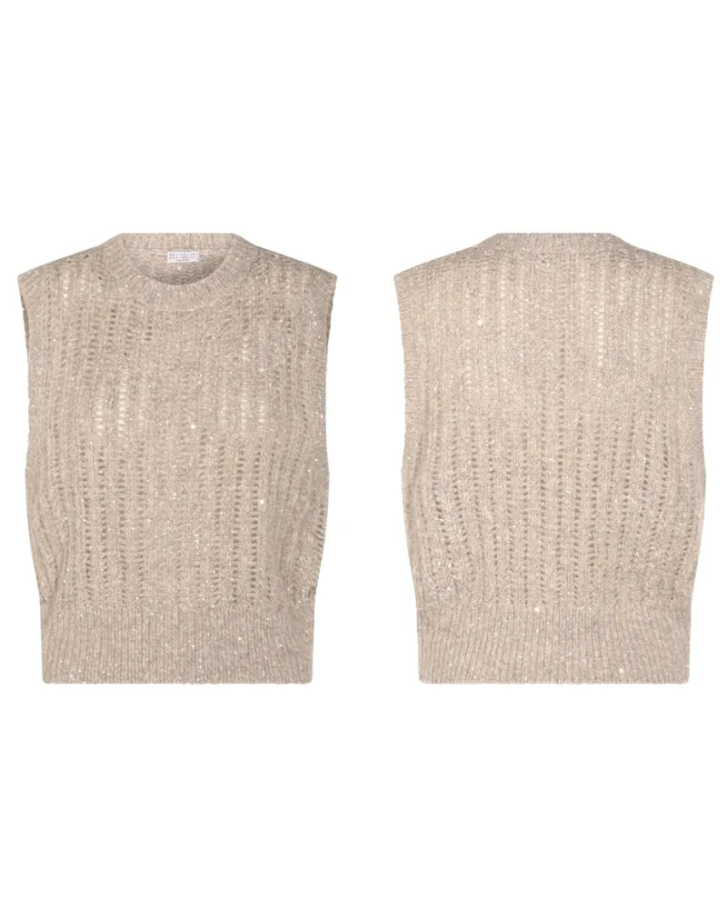 Brunello Cucinelli Pullover Madreperla