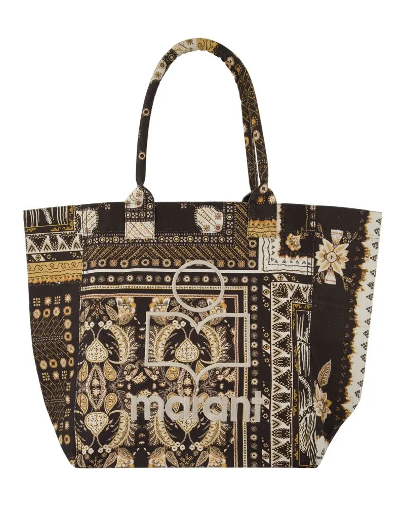 Isabel Marant Yenky GE Shopper Bag  Cotton Black Schwarz