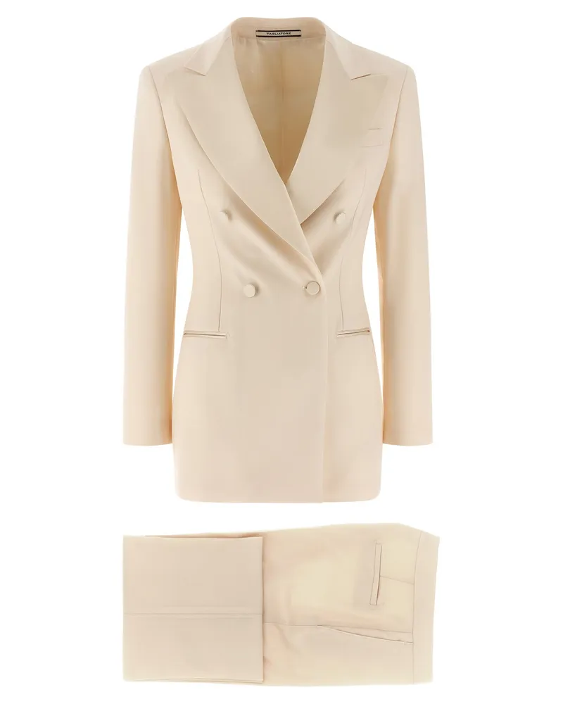 Tagliatore Clarita' Tuxedo -Kleid White