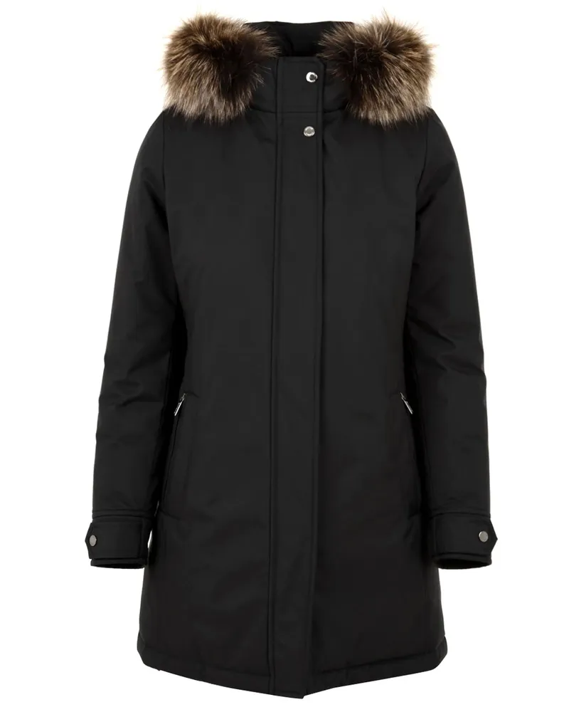 MOORER Mäntel schwarz Black