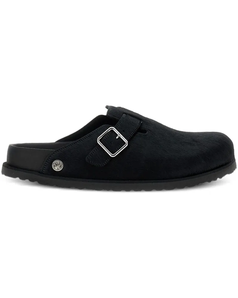 Birkenstock Flache Schuhe Schwarz Black