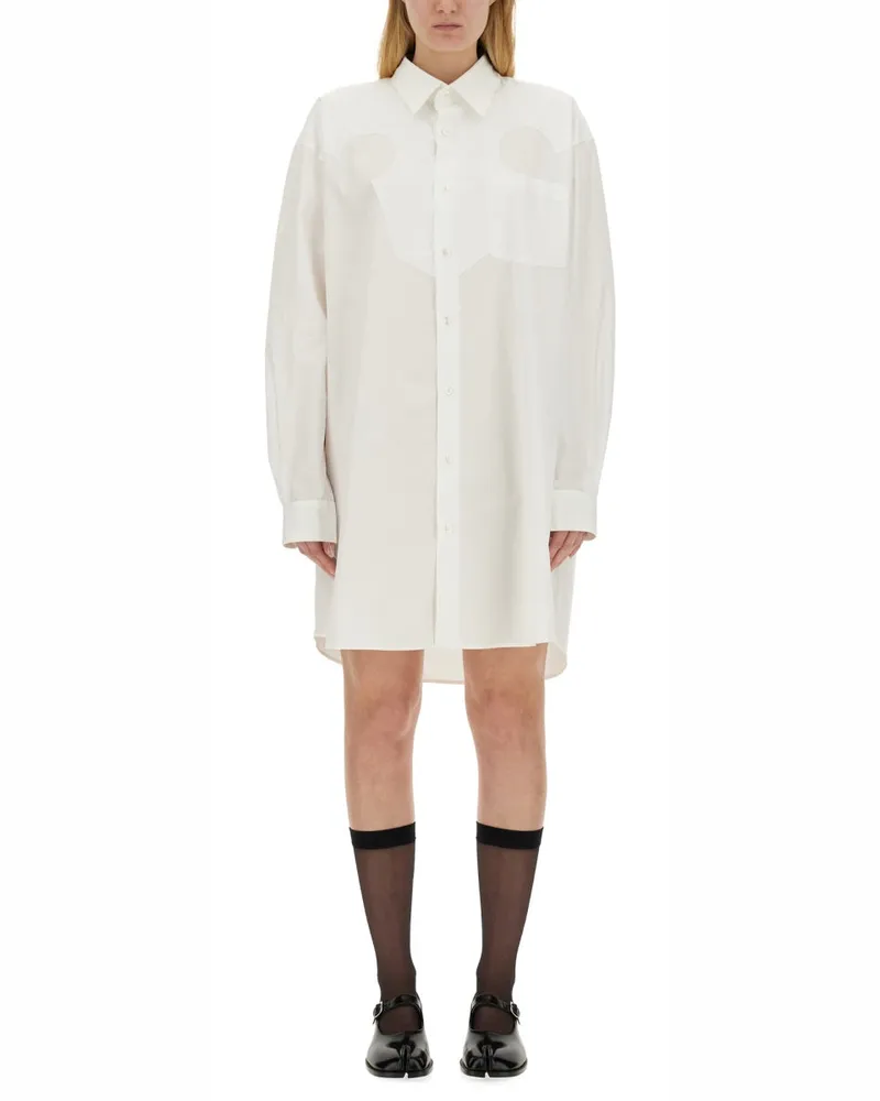 Maison Margiela Hemdkleid White